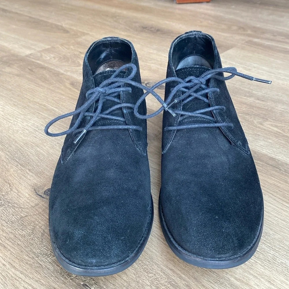 Lindbergh Men\'s Short Suede Chukka Boot 100% Nubuck Cow Suede size 8.5 main image 11